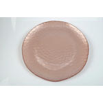 PLATZTELLER Glas  - Rosa, Trend, Glas (33cm) - Novel