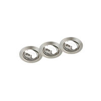 EINBAUSPOT JURA 8,3/7,0 cm  - Nickelfarben, KONVENTIONELL, Metall (8,3/7,0cm) - Trio Leuchten