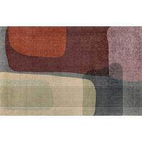PLOCHO TKANÝ KOBEREC, 110/175 cm, viacfarebná - viacfarebná, Design, textil/plast (110/175cm) - wash+dry