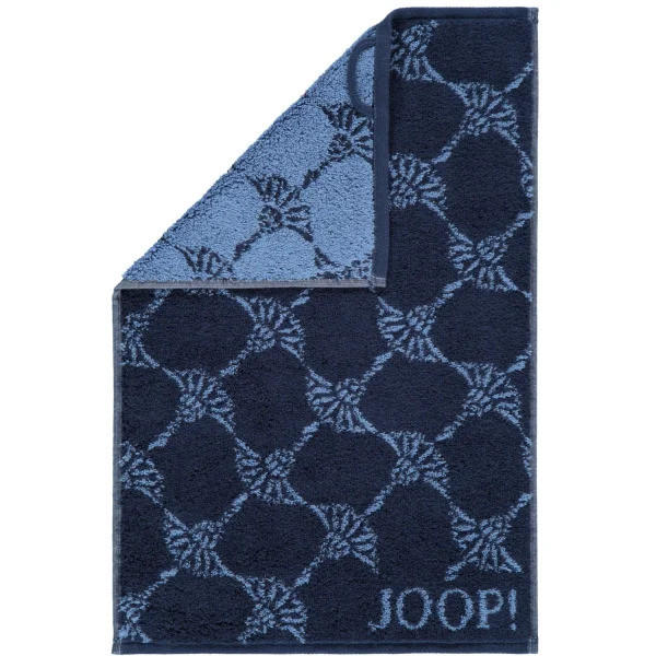 GÄSTETUCH Classic Cornflower Dunkelblau 3-teilig 30/50 cm  - Dunkelblau, Design, Textil (30/50cm) - Joop!