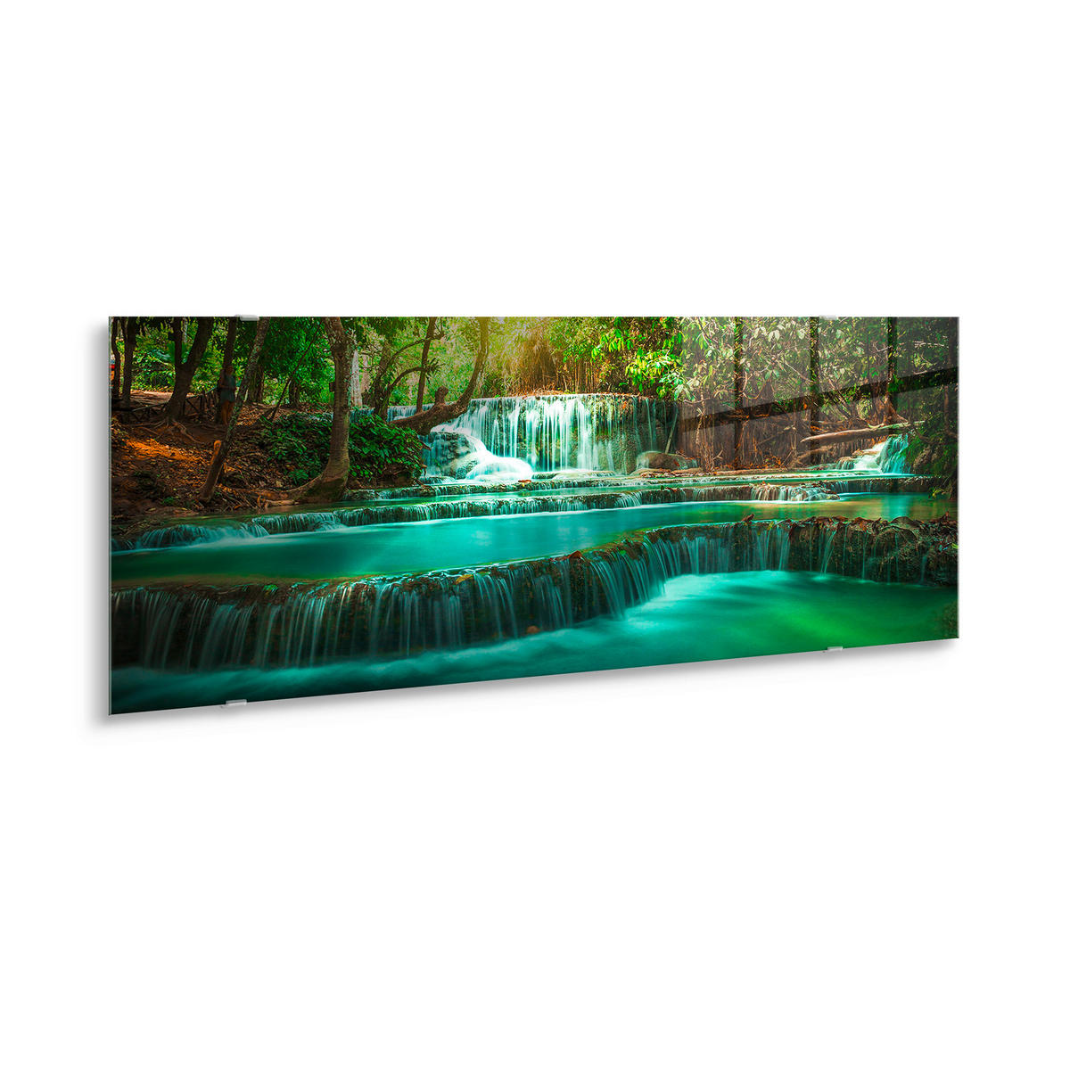 STEKLENA SLIKA    - večbarvno, Natur, papir/steklo (50/125cm) - Monee