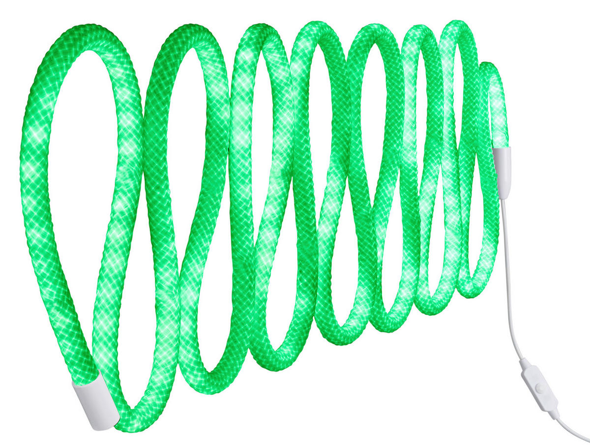 LED SZALAG 200 cm  - fehér, Basics, műanyag (200cm)