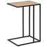 BEISTELLTISCH in Schwarz, Eichefarben - Eichefarben/Schwarz, Trend, Holzwerkstoff/Metall (43,0/63,0/35,0cm) - Carryhome BEISTELLTISCH in Schwarz, Eichefarben - Eichefarben/Schwarz, Trend, Holzwerkstoff/Metall (43,0/63,0/35,0cm) - Carryhome