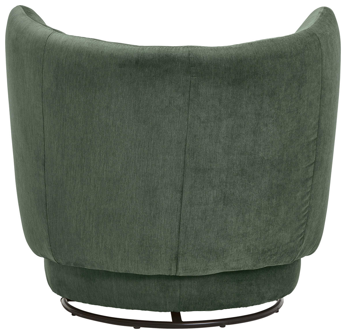 COCKTAILSESSEL in Flachgewebe Dunkelgrün  - Dunkelgrün/Schwarz, Design, Textil/Metall (92/80/84cm) - Livetastic