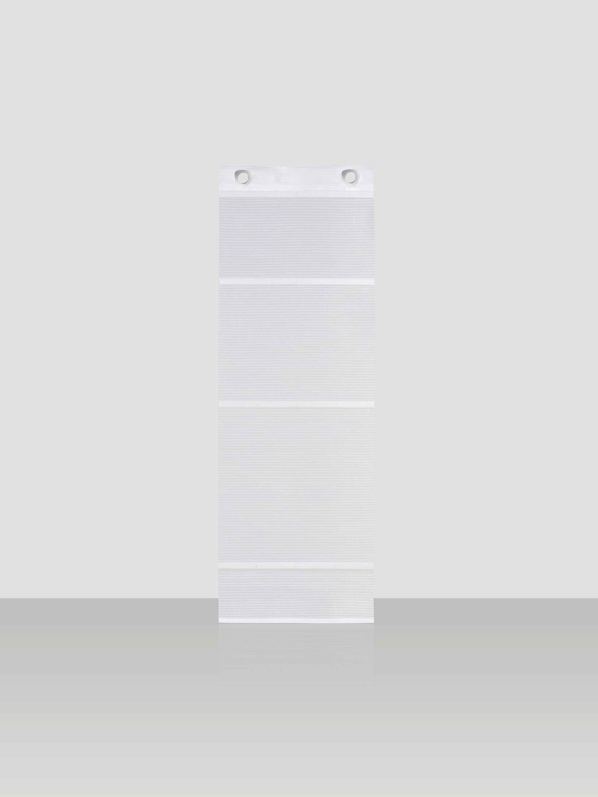 MAGNETROLLO  halbtransparent  60/130 cm    - Weiß, Basics, Textil (60/130cm) - Novel