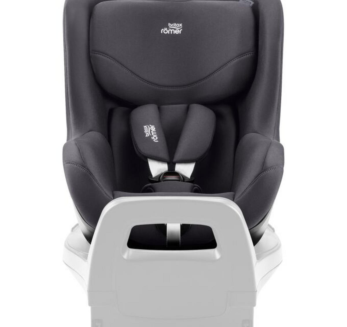 REBOARDER-KINDERSITZ Dualfix 5Z  - Dunkelgrau, Basics, Textil (44/48/74cm) - Britax Römer