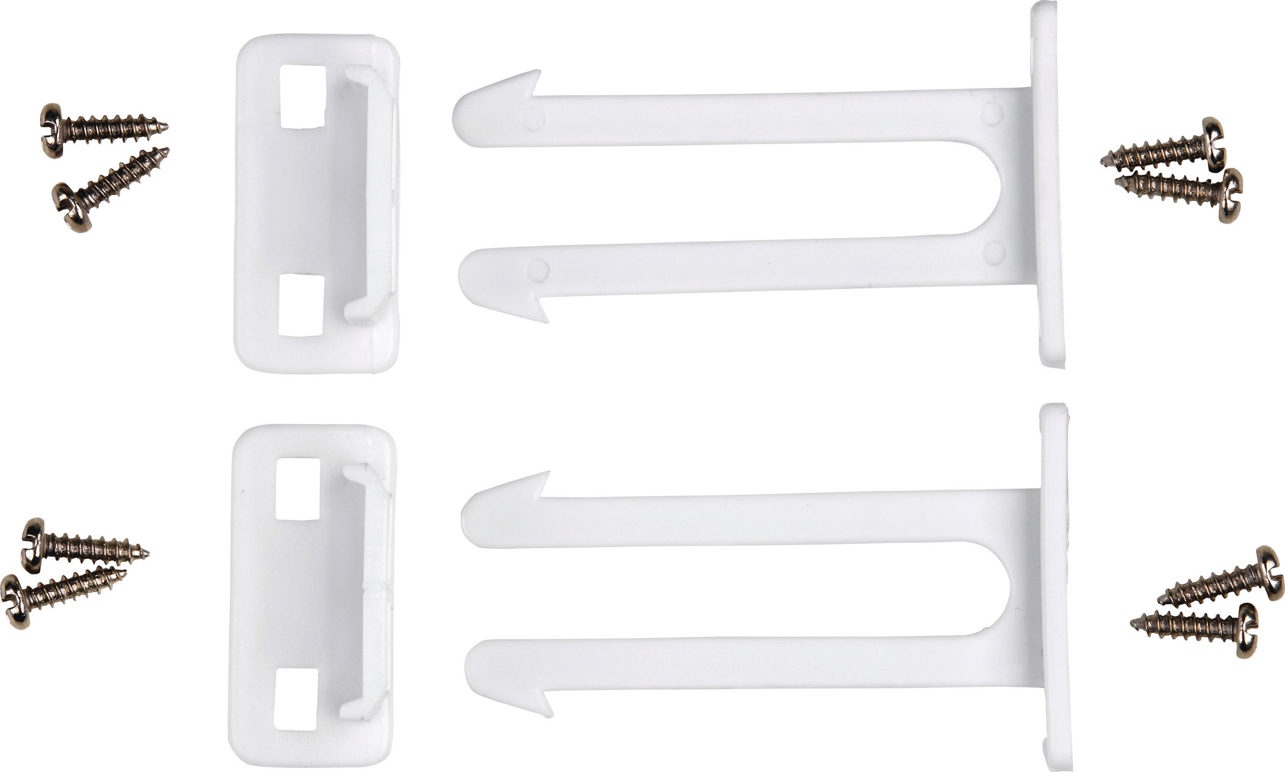 DĚTSKÁ POJISTKA - bílá, Basics, plast (4,4/7cm) - My Baby Lou