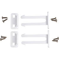 DĚTSKÁ POJISTKA - bílá, Basics, plast (4,4/7cm) - My Baby Lou