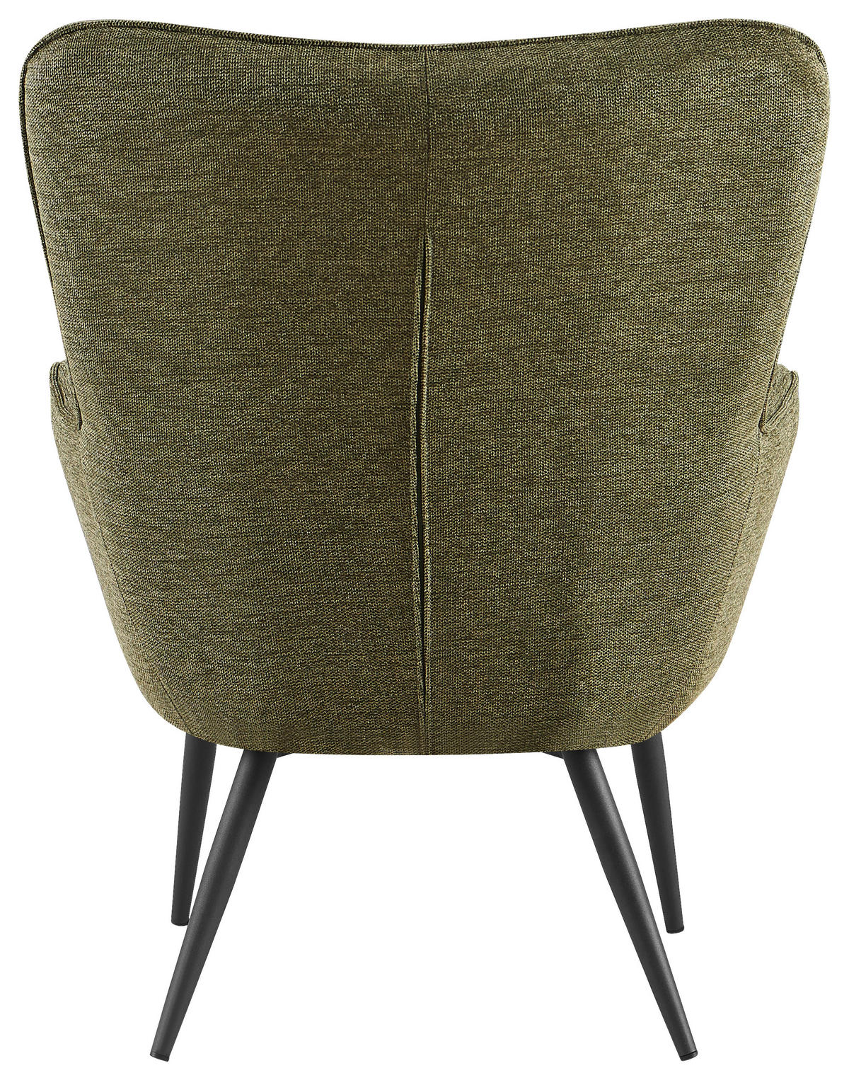 SESSEL in Webstoff Grün  - Grün, Design, Textil/Metall (73/98/79cm) - Ti'me