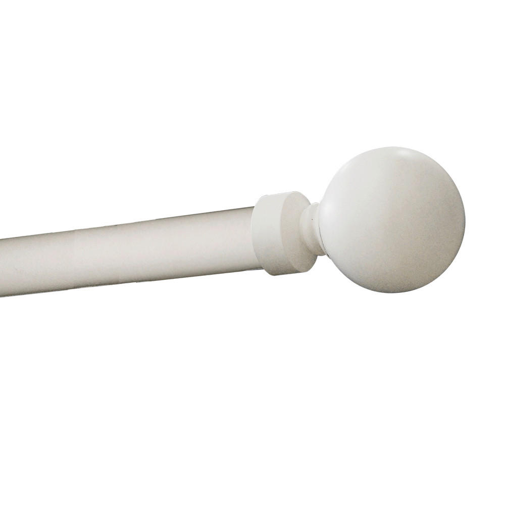 GARDINSTÅNGSET 130-240 cm  - vit, Basics, metall (130-240cm)