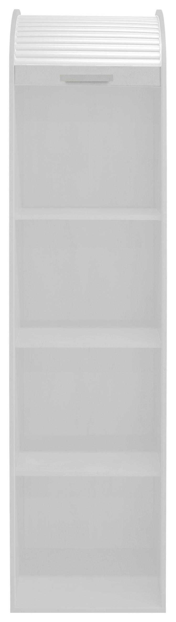 AKTENSCHRANK 46/192/44 cm  - Hellgrau/Weiß, MODERN, Holzwerkstoff/Kunststoff (46/192/44cm) - Livetastic