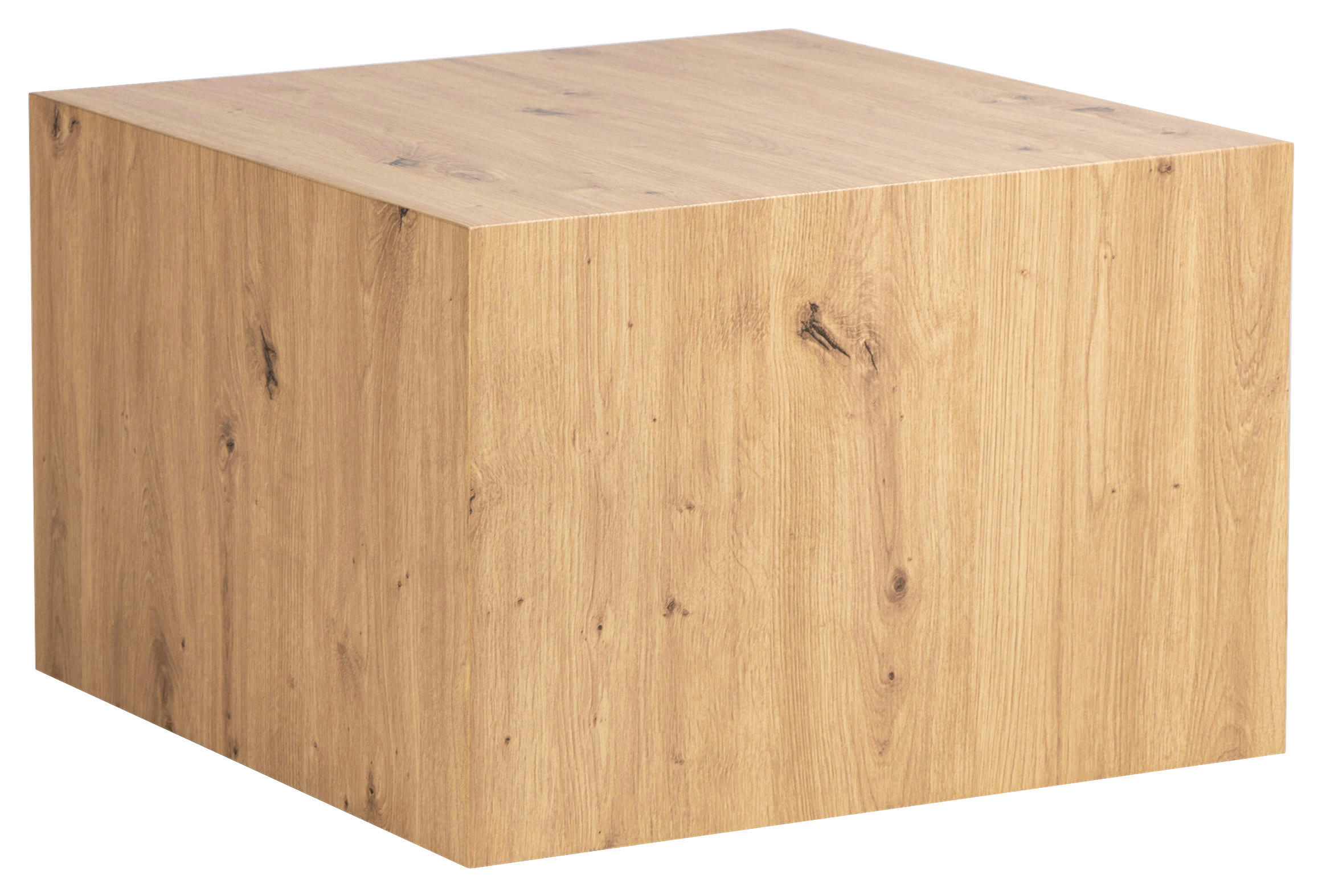 BEISTELLTISCH 60/60/40 cm Eichefarben quadratisch  - Eichefarben, Design, Holzwerkstoff (60/60/40cm) - MID.YOU