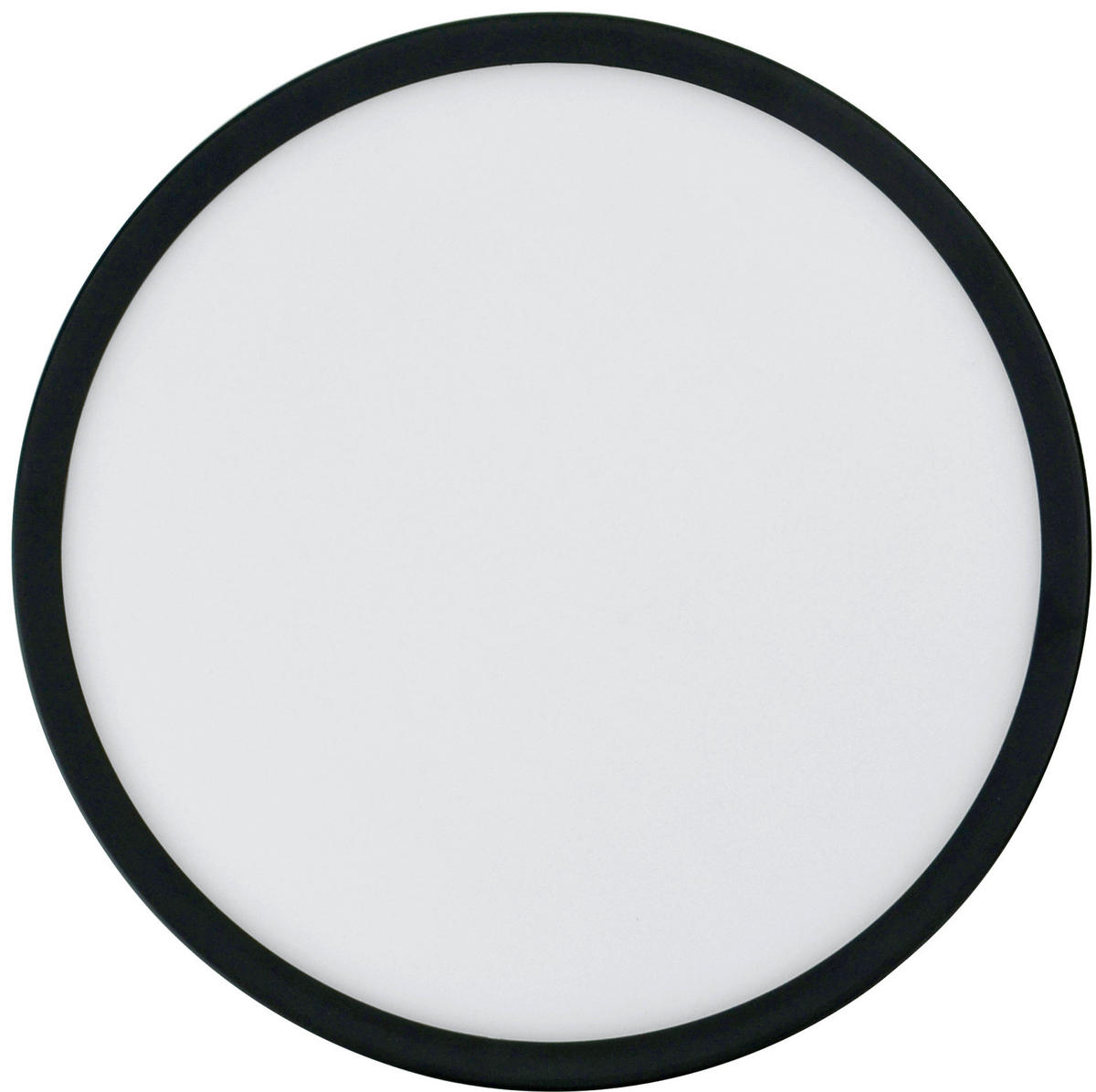 LED-PANEEL Twice² 33/2.5 cm  - Schwarz, Basics, Kunststoff (33/2.5cm)