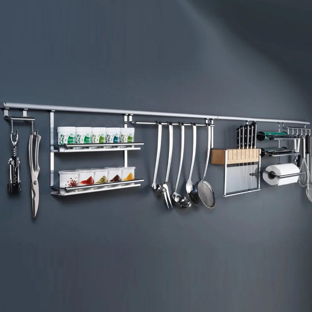 PROFILLEISTEN-SET 150/1,5/2,5 cm  in Edelstahlfarben  - Edelstahlfarben, Basics, Kunststoff/Metall (150/1,5/2,5cm) - HKT