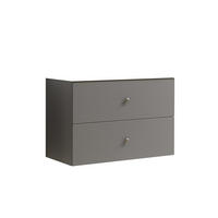 PODUMIVALNIŠKA OMARICA 71/51,3/44 cm  - siva, Trendi, leseni material (71/51,3/44cm) - Xora