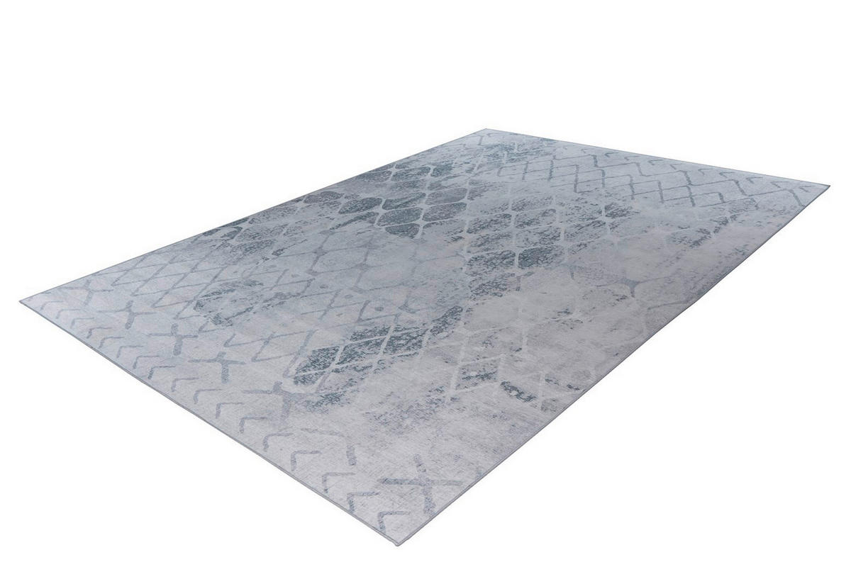 FLACHWEBETEPPICH 200/290 cm Prayer 600 Grau Grau  - Grau, KONVENTIONELL, Textil (200/290cm)