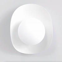 WANDLEUCHTE  16/13/20 cm    - Weiß, Design, Glas/Metall (16/13/20cm)