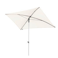 SONNENSCHIRM 225x120 cm Naturfarben  - Silberfarben/Naturfarben, KONVENTIONELL, Textil/Metall (225/120cm) - Doppler