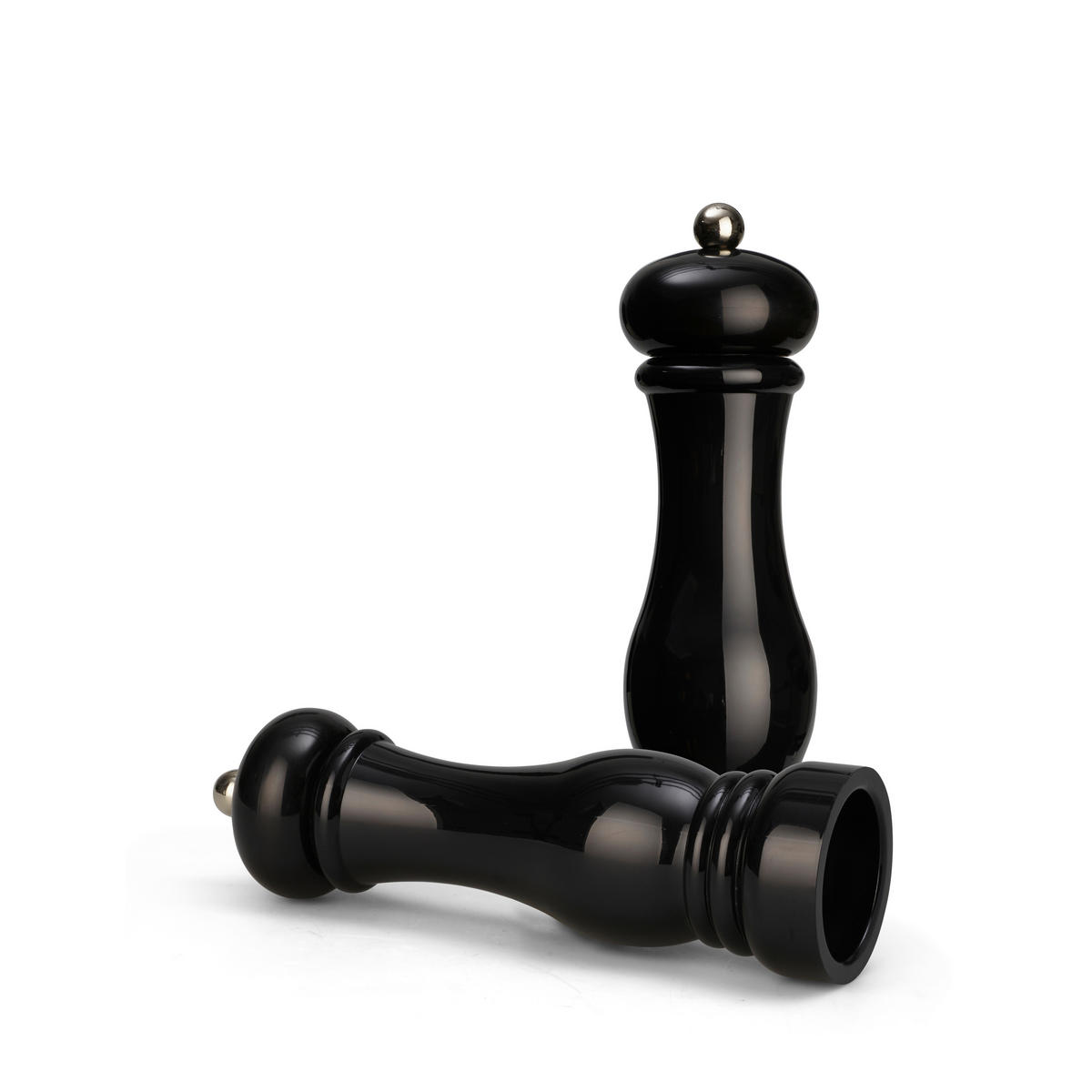 SALZ- UND PFEFFERMÜHLE  - Schwarz, Basics, Keramik/Kunststoff (6/21,5cm) - Echtwerk