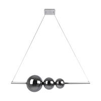 LED-PENDELLEUCHTE Nova 125,3/25/150 cm   - Design, Glas/Metall (125,3/25/150cm) - Näve