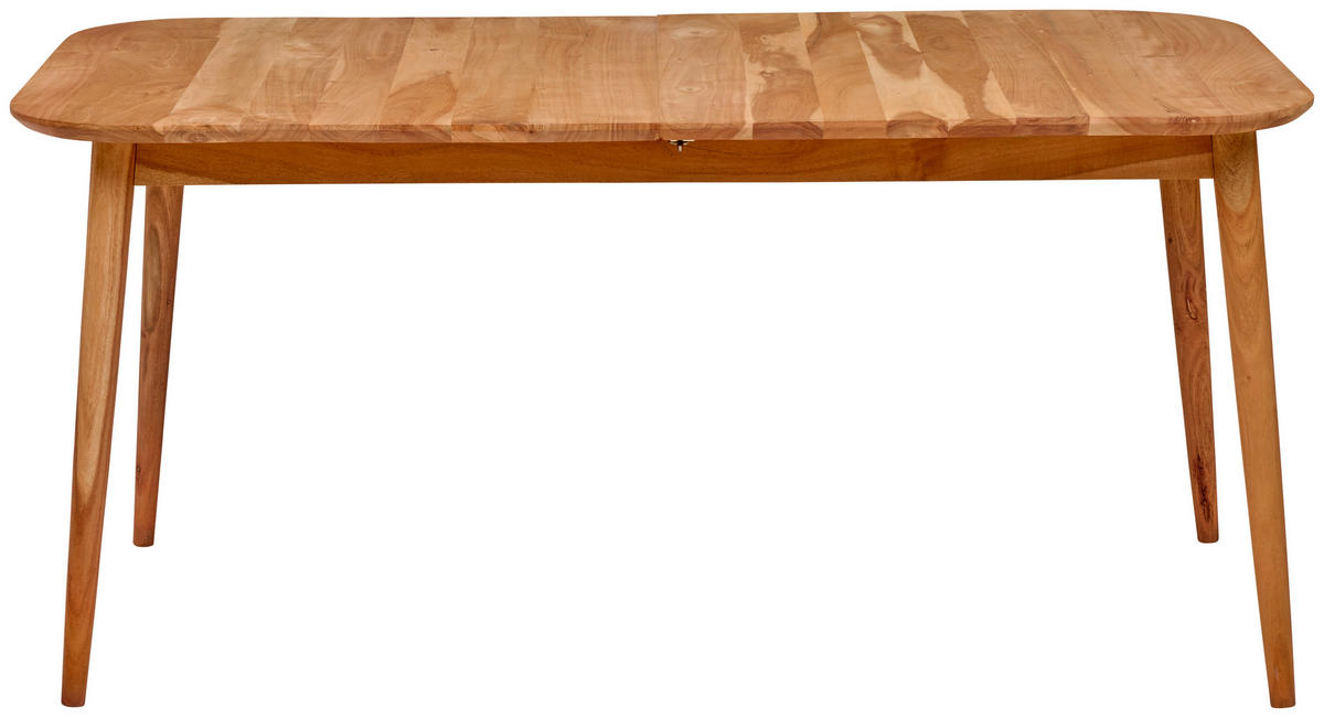 ESSTISCH 200/85/76 cm Echtholz  Holz ausziehbar rechteckig Akaziefarben  - Akaziefarben, MODERN, Holz (200/85/76cm) - Livetastic