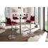 BARTISCH in Metall, Glas 90/105 cm - Edelstahlfarben/Grau, Design, Glas/Metall (90/105cm) - Dieter Knoll BARTISCH in Metall, Glas 90/105 cm - Edelstahlfarben/Grau, Design, Glas/Metall (90/105cm) - Dieter Knoll