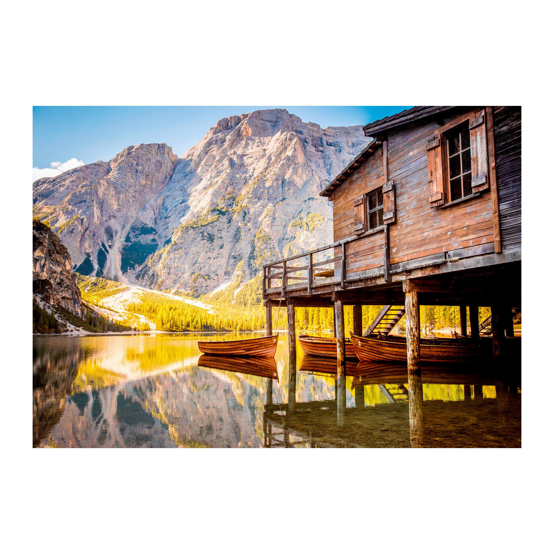 LEINWANDBILD Landschaft & Natur 70/100 cm  - Multicolor, Basics, Holz/Textil (70/100cm)