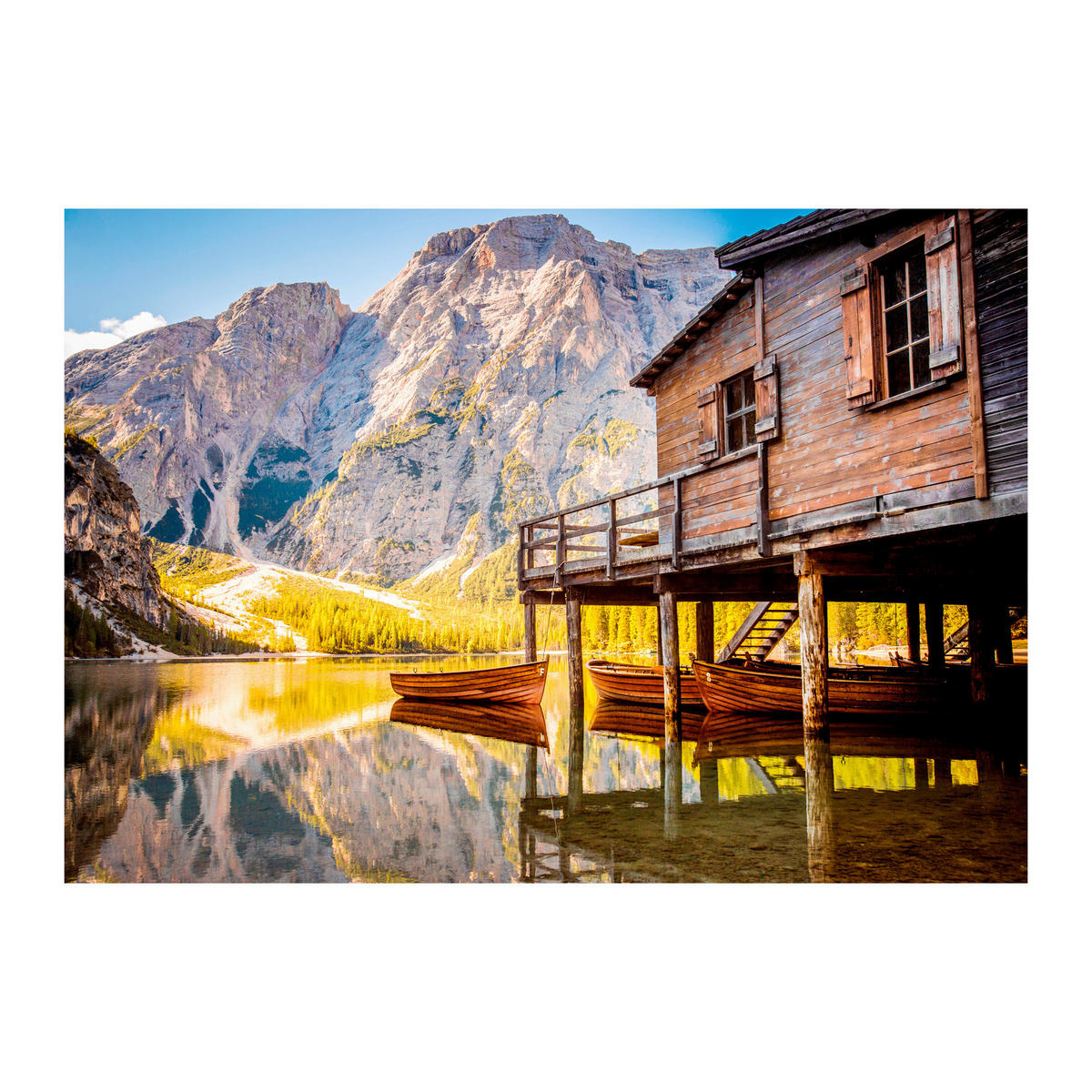 LEINWANDBILD Landschaft & Natur 70/100 cm  - Multicolor, Basics, Holz/Textil (70/100cm)