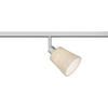 SCHIENENSYSTEM - Sandfarben/Silberfarben, Basics, Textil/Metall (11/23,00cm) - Fischer & Honsel