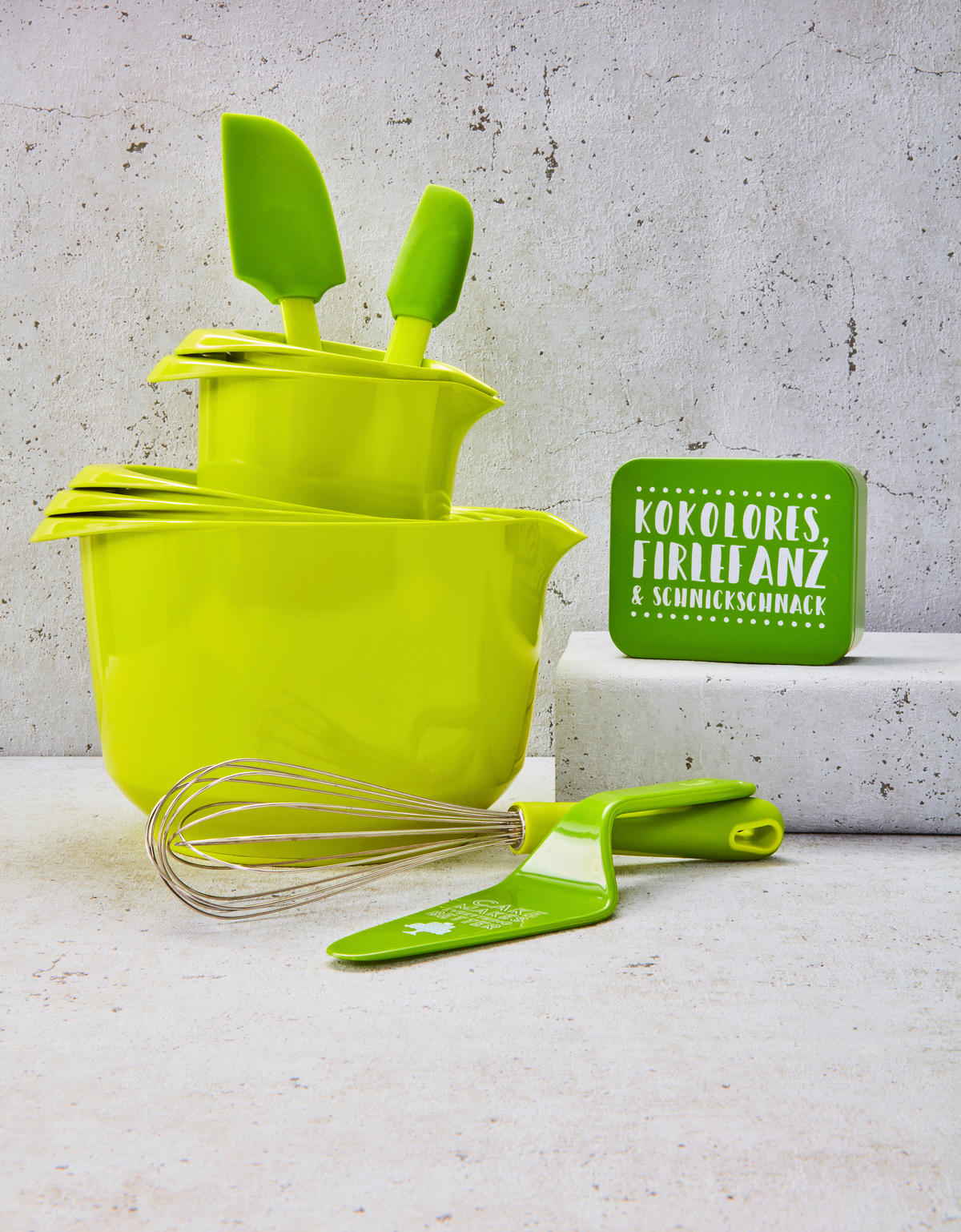 TEIGSCHABER - Grün, Basics, Kunststoff (3,5/27cm) - Birkmann