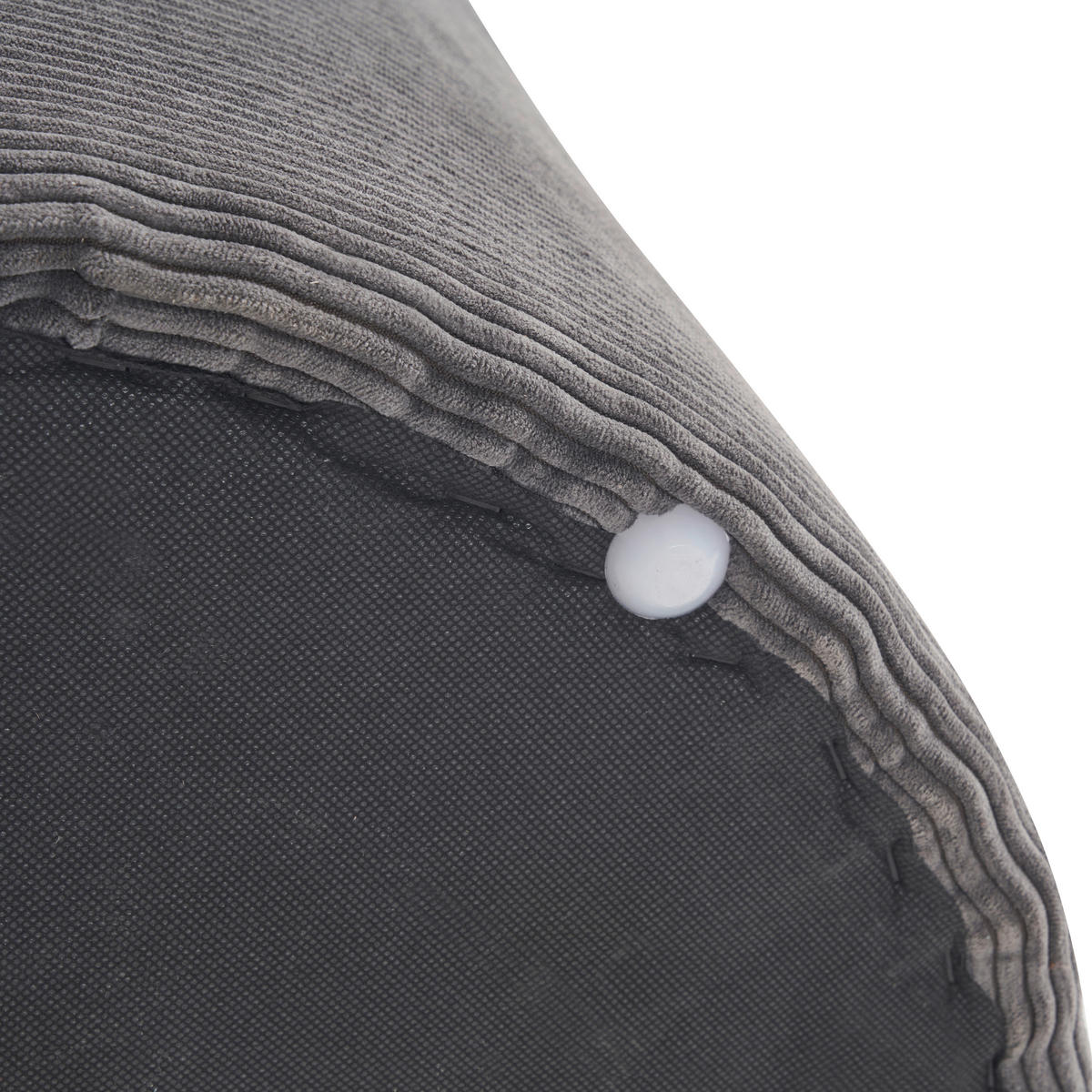 SEDACÍ PODUŠKA, 55/40/55 cm - šedá, Moderní, textil (55/40/55cm) - P & B