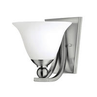 WANDLEUCHTE - Nickelfarben, Basics, Glas/Metall (19.7/21.6/22.2cm) - Elstead Lighting