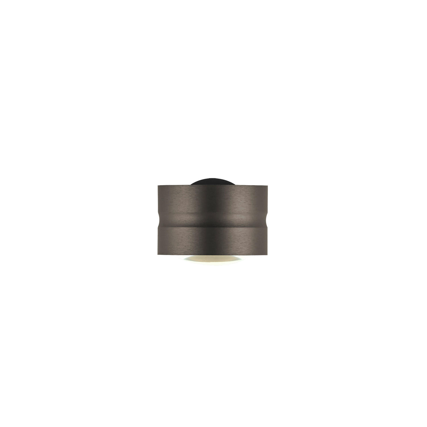 LED-WANDLEUCHTE Mika  11 cm  - Bronzefarben, Design, Metall (11cm) - elements by BANKAMP