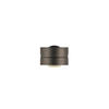 LED-WANDLEUCHTE Mika  11 cm  - Bronzefarben, Design, Metall (11cm) - elements by BANKAMP
