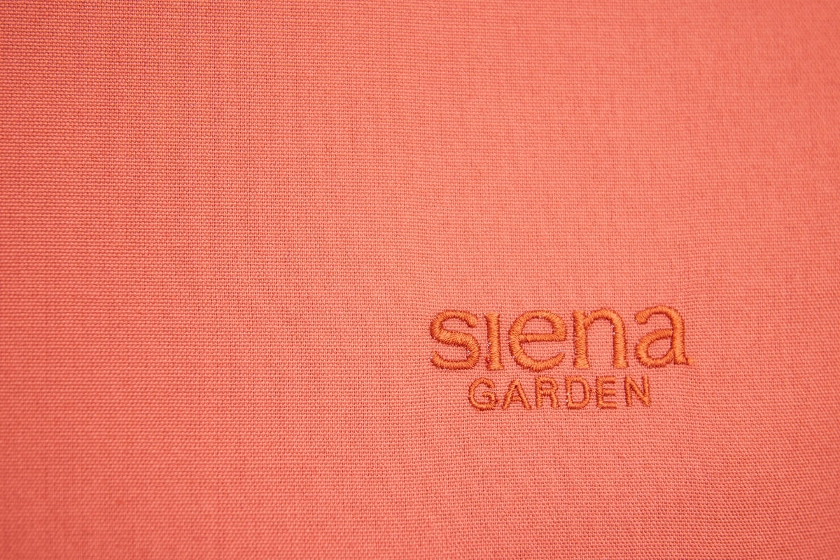 GARTEN-RELAXLIEGE 57/81/143 cm  - Orange, KONVENTIONELL, Textil/Metall (57/81/143cm) - Siena Garden