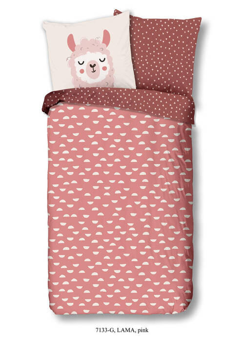 KINDERBETTWÄSCHE Renforcé 135/200 cm  - Pink, Textil (135/200cm) - MID.YOU