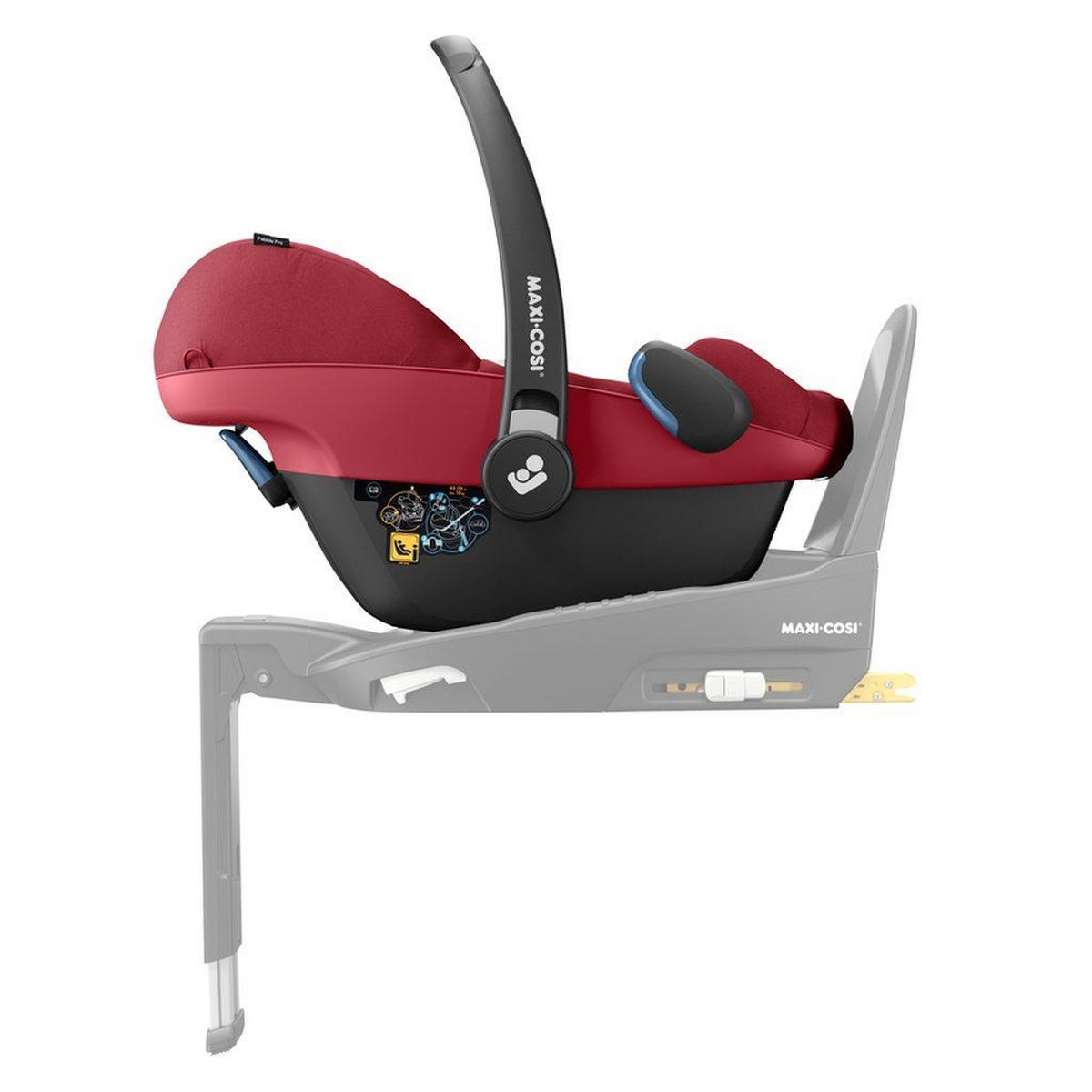 AUTO-SEDIŠTE ZA BEBE  PEBBLE PRO  - crvena, Osnovno, plastika - Maxi-Cosi