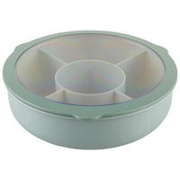 Bol Pentru Gustări  - verde deschis/verde închis, Basics, plastic (28cm) - Homeware Profession.