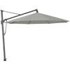AMPELSCHIRM 400x400 cm Dunkelgrau  - Dunkelgrau/Anthrazit, KONVENTIONELL, Textil/Metall (400/400cm) - Glatz