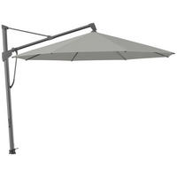 AMPELSCHIRM 350x350 cm Dunkelgrau  - Dunkelgrau/Anthrazit, KONVENTIONELL, Textil/Metall (350/350cm) - Glatz