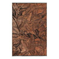 WEBTEPPICH Wohnzimmer 120/170 cm Inga Braun, Cognac rechteckig  - Cognac/Braun, Design, Textil (120/170cm) - Esprit