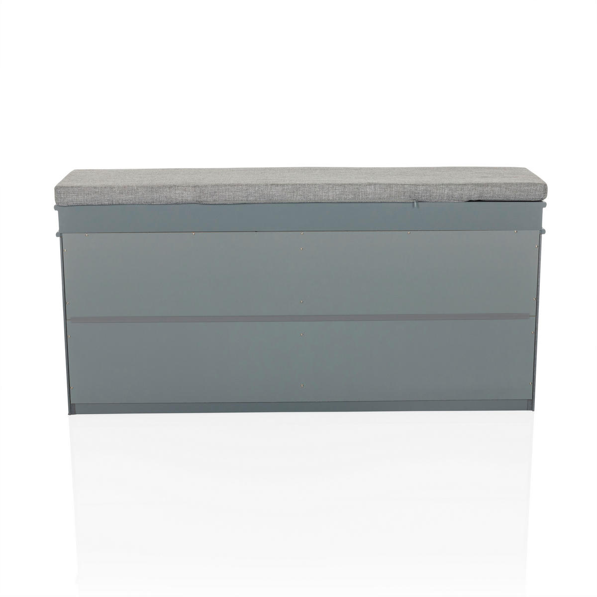 SCHUHSCHRANK  in  - Silberfarben/Grau, MODERN, Holzwerkstoff/Metall (104/52/24cm) - MID.YOU