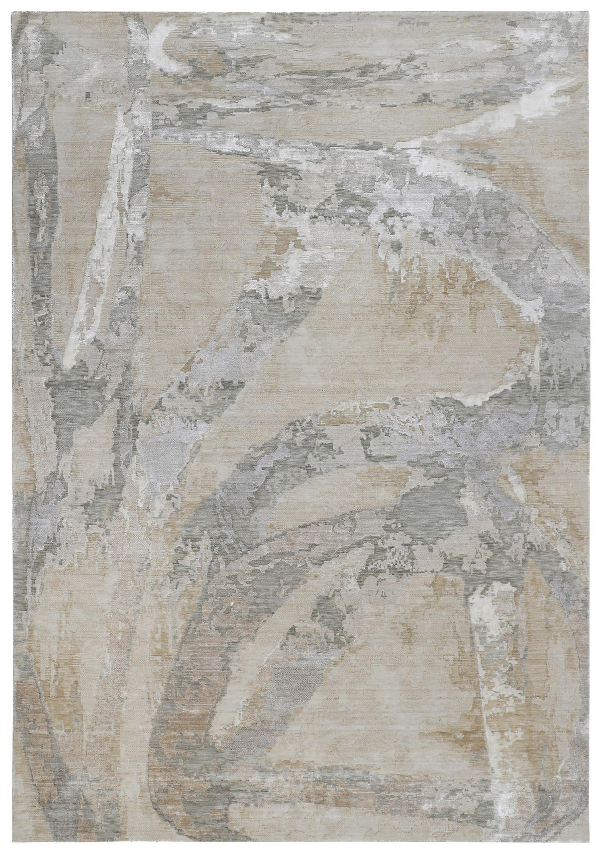 ORIENTÁLNÍ KOBEREC, 120/185 cm béžová - béžová, Basics, textil/plast (120/185cm)