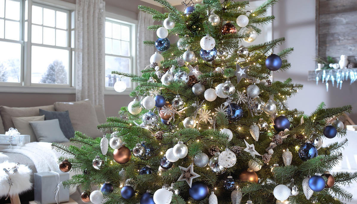 CHRISTBAUMKUGEL-SET 6 cm 12-teilig  - Weiß, KONVENTIONELL, Glas (6cm)