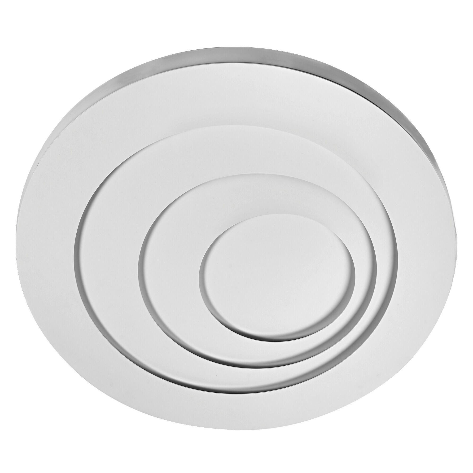 LED-DECKENLEUCHTE Orbis Spiral Round 68,5/5,6 cm   - Weiß, Design, Kunststoff/Metall (68,5/5,6cm) - Osram