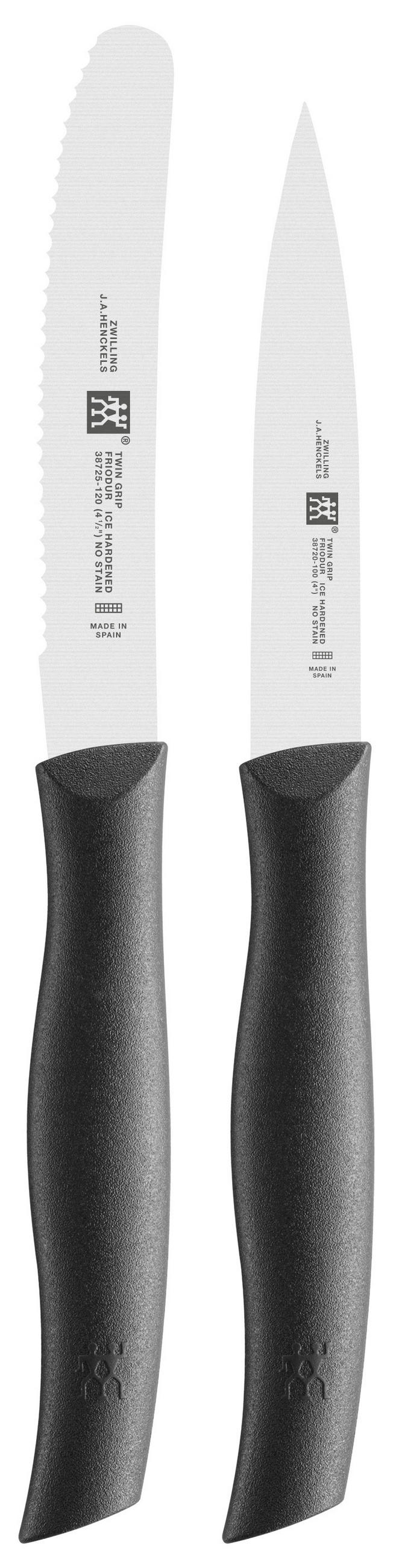 MESSERSET TWIN Grip 2-teilig - Schwarz, Basics, Kunststoff/Metall - Zwilling
