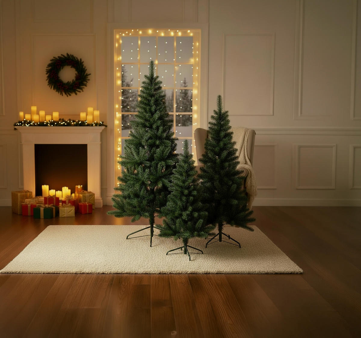VIANOČNÝ STROMČEK 76/120 cm - Basics (76/120cm) - X-Mas
