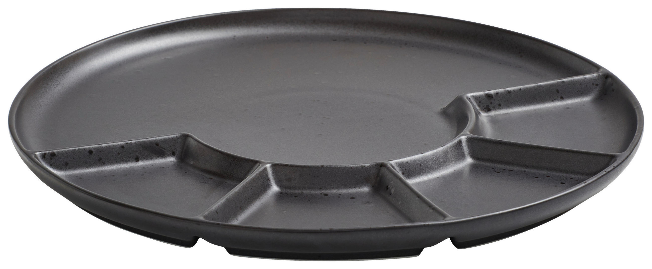 FONDUETELLER Schwarz 24,2 cm COPPA KURO  - Schwarz, Design, Keramik (24,2cm) - ASA