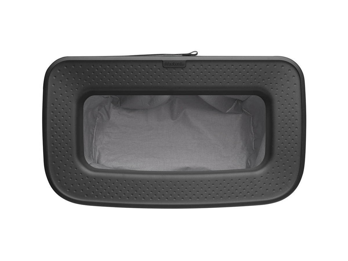 WÄSCHETONNE - Schwarz, Basics, Metall (54/67/32cm) - Brabantia