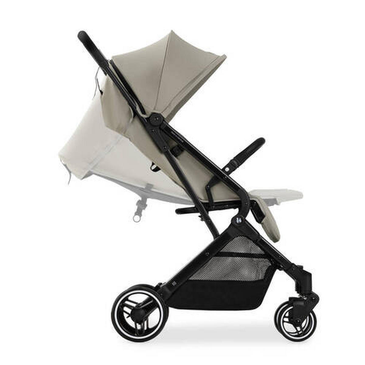 BUGGY TRAVEL N CARE PLUS  - Schwarz/Olivgrün, Basics, Metall (81/51,5/105cm) - Hauck